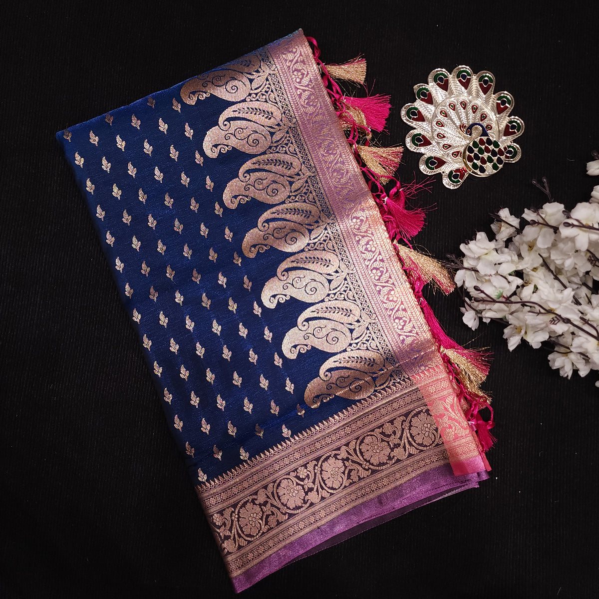 Katan Banarasi Silk Saree