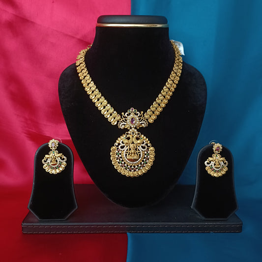 Beautiful Nakshi Short Necklace