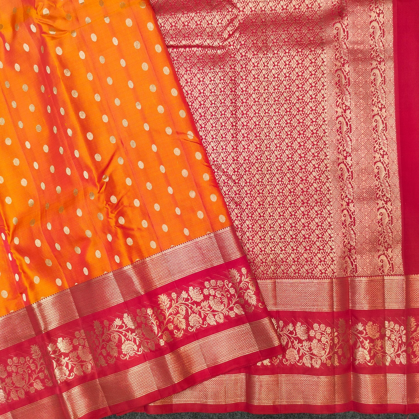 Kanchi Pattu Handloom Butta Sarees