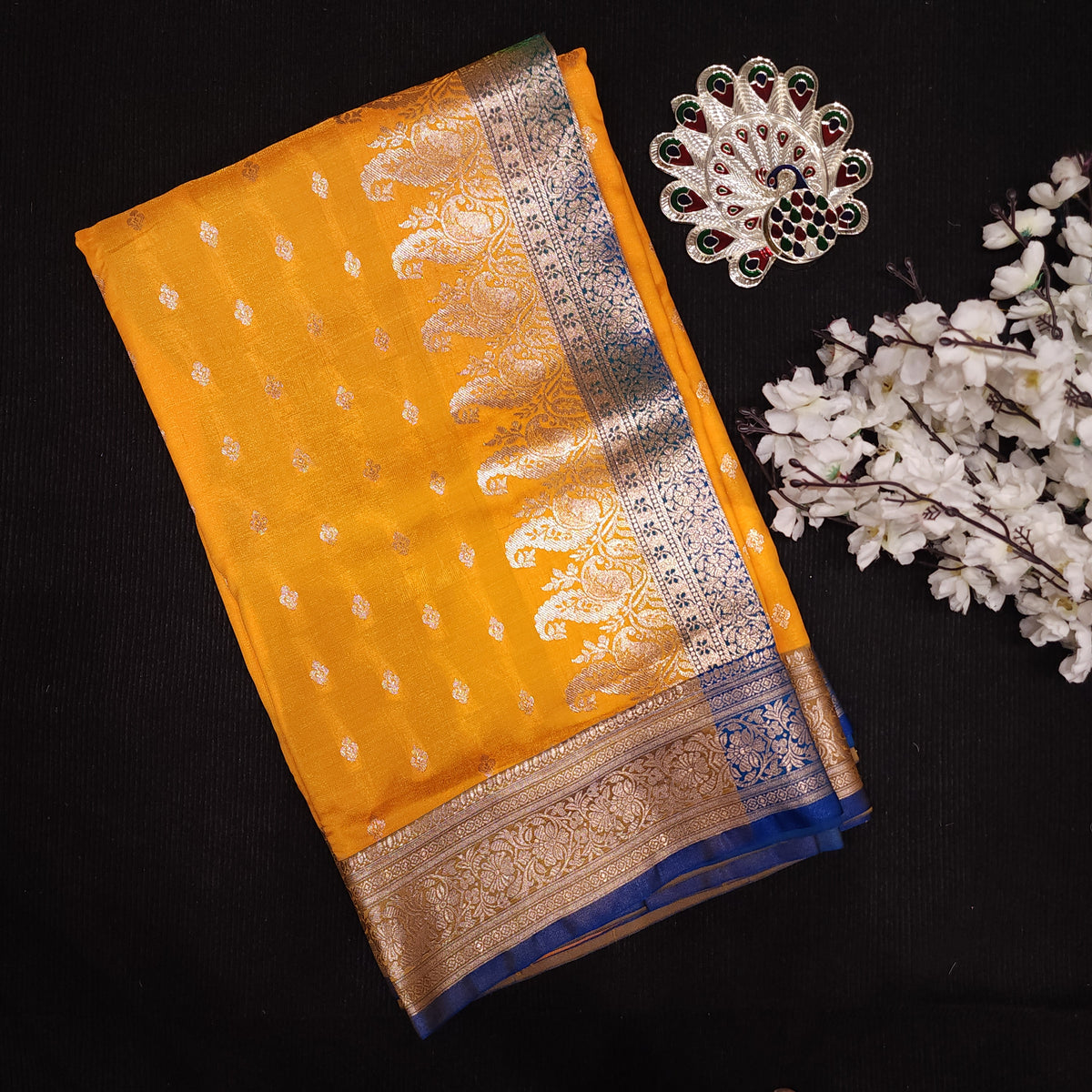 Katan Banarasi Silk Saree