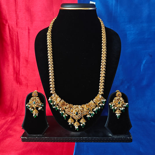 Beautiful Nakshi Long Necklace