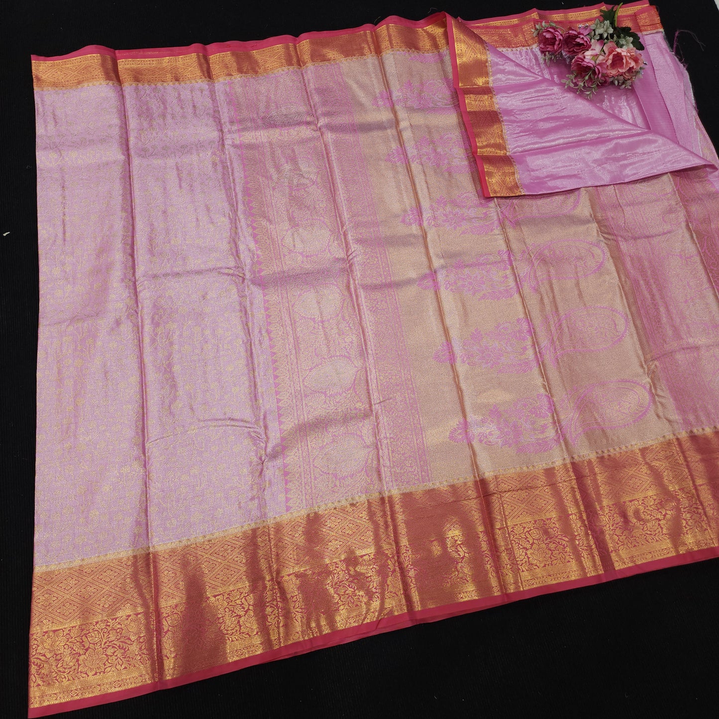 Self zari Brocade Sarees 😍🛍