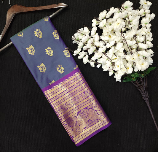 Venkatagiri Pattu mix Butta saree