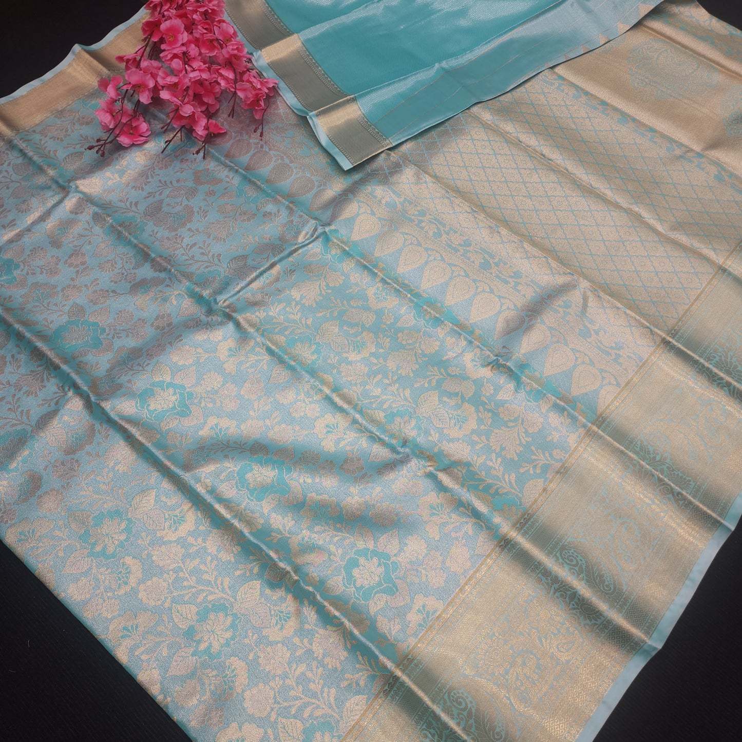 ✨️Semi Kanchi Pattu Pastel Sarees💫