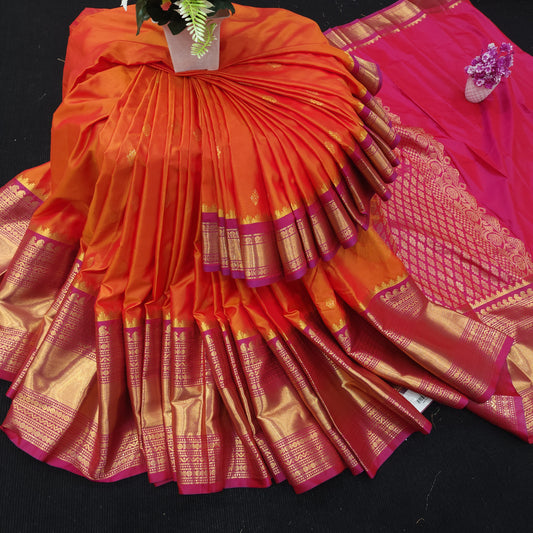 ✨️Gadwal Semi Pattu Sarees✨️