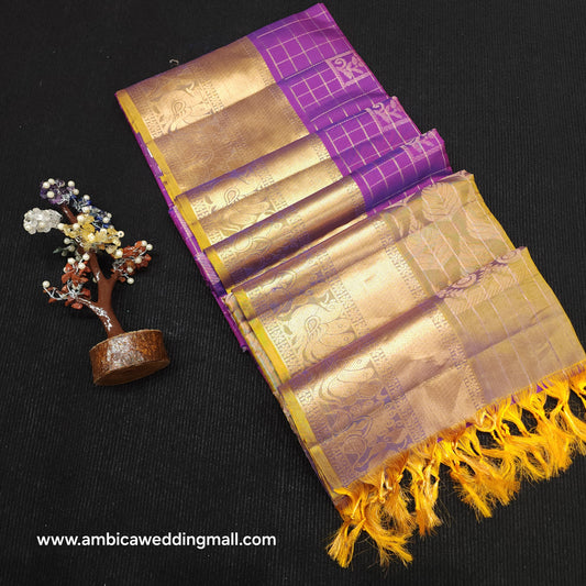 Kanchi Pattu Handloom Butta sarees ✨️