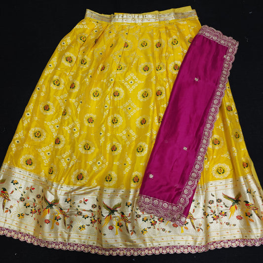 Banaras Fancy Half Saree