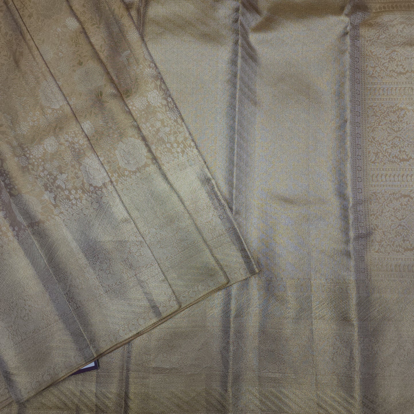 Pure tissue Bridal Kanchi Pattu Handloom Saree