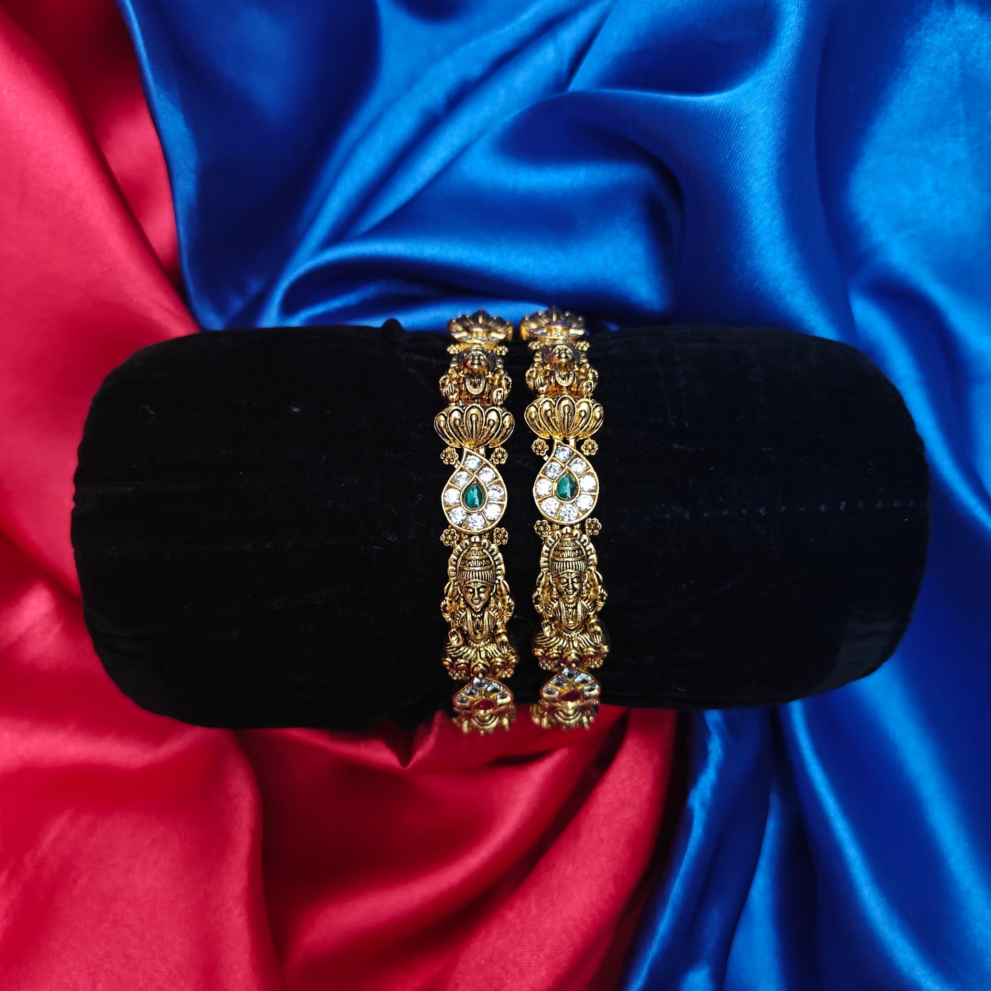 Beautiful Nakshi Bangle With Laxmi Idol - Ambica Wedding Mall