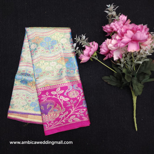 Kanchi Pattu Mix Lehengas [0 To 1.5 Years]