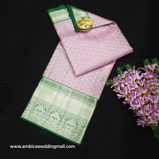 Pure Resham Bridal Kanchi Pattu Handloom Saree