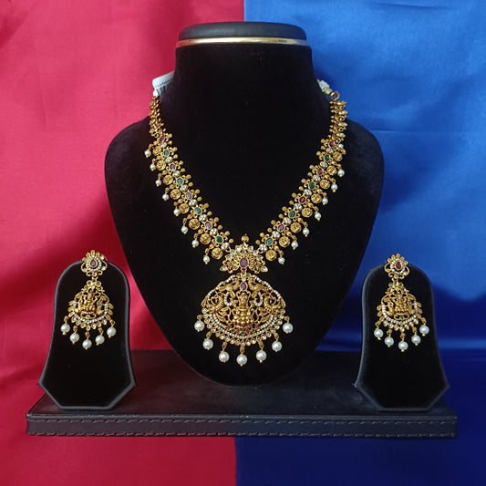 Beautiful Nakshi Short Necklace