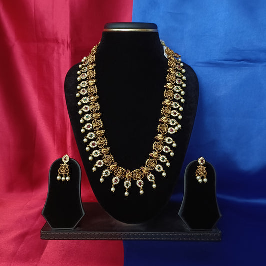 Beautiful Nakshi Long Necklace