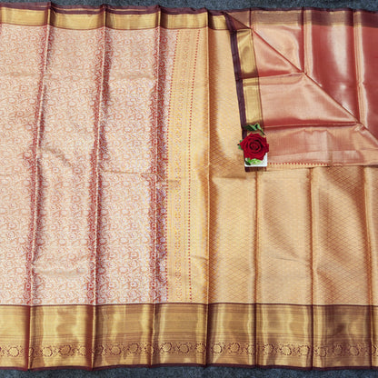 1 Gram Gold Zari mix pattu sarees 😍