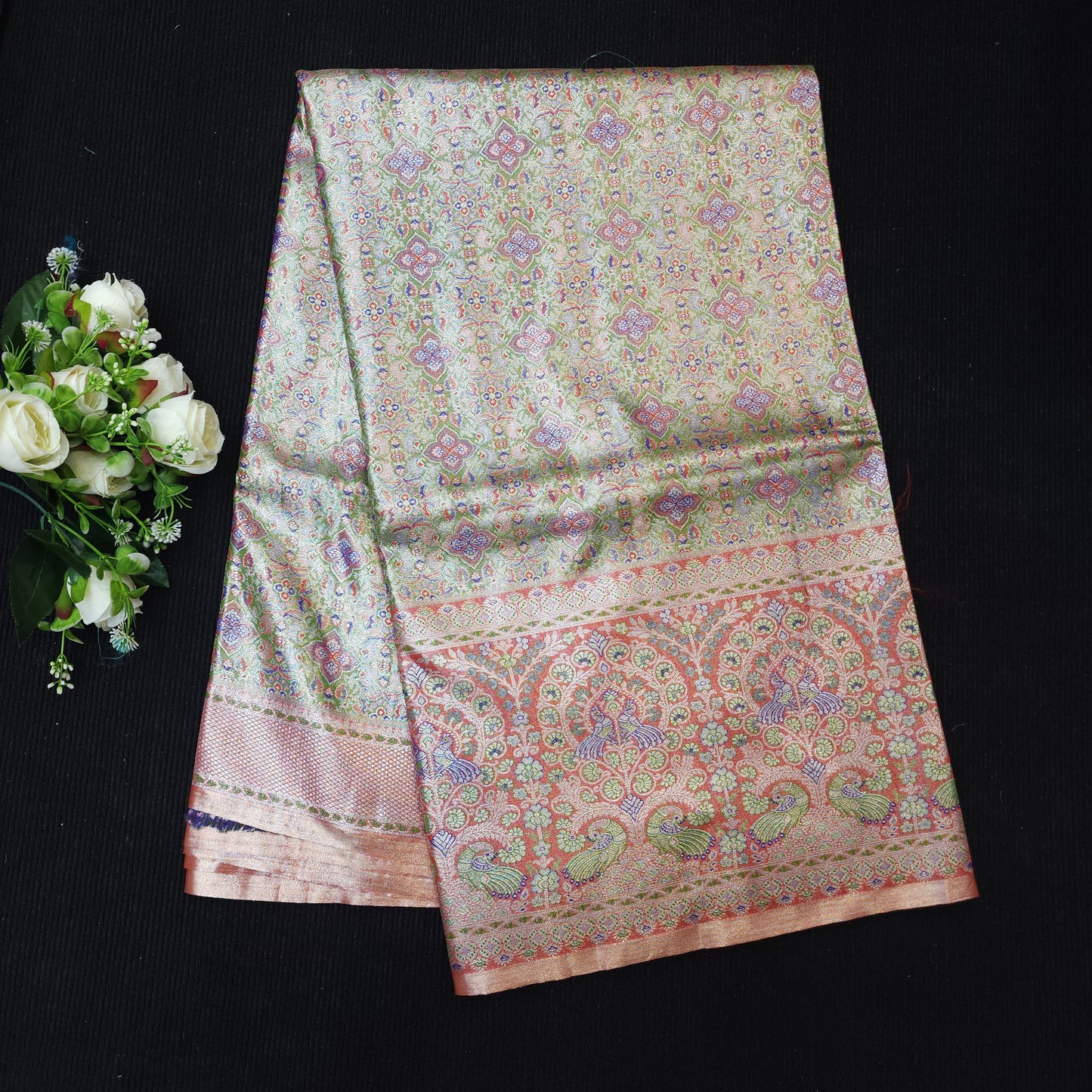 Meenakari Kanchi Pattu Sarees 😍✨️