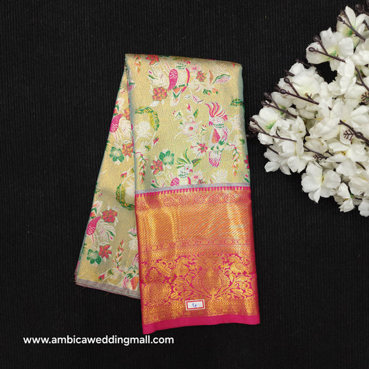 Kanchi Pattu Mix Lehengas [2 to 5 Years]