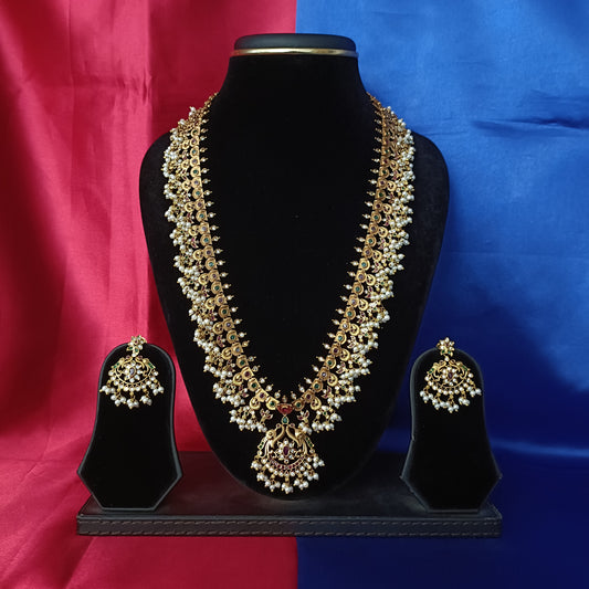 Beautiful Nakshi Long Necklace