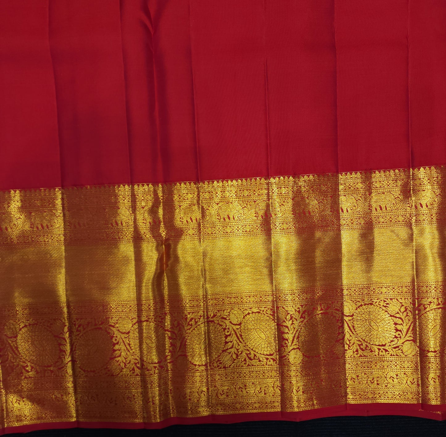 Pure Resham Bridal Kanchi Pattu Handloom Saree