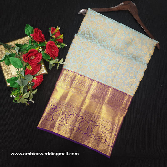 Pure Resham Bridal Kanchi Pattu Handloom Saree