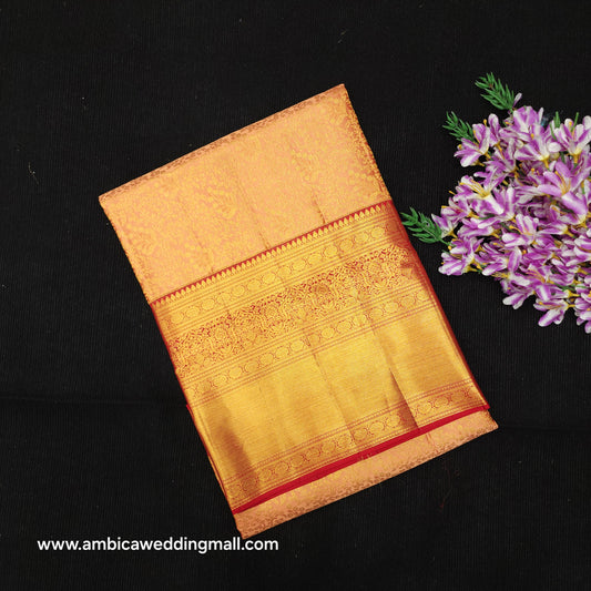 Bridal Resham Pure Handloom Kanchi Sarees