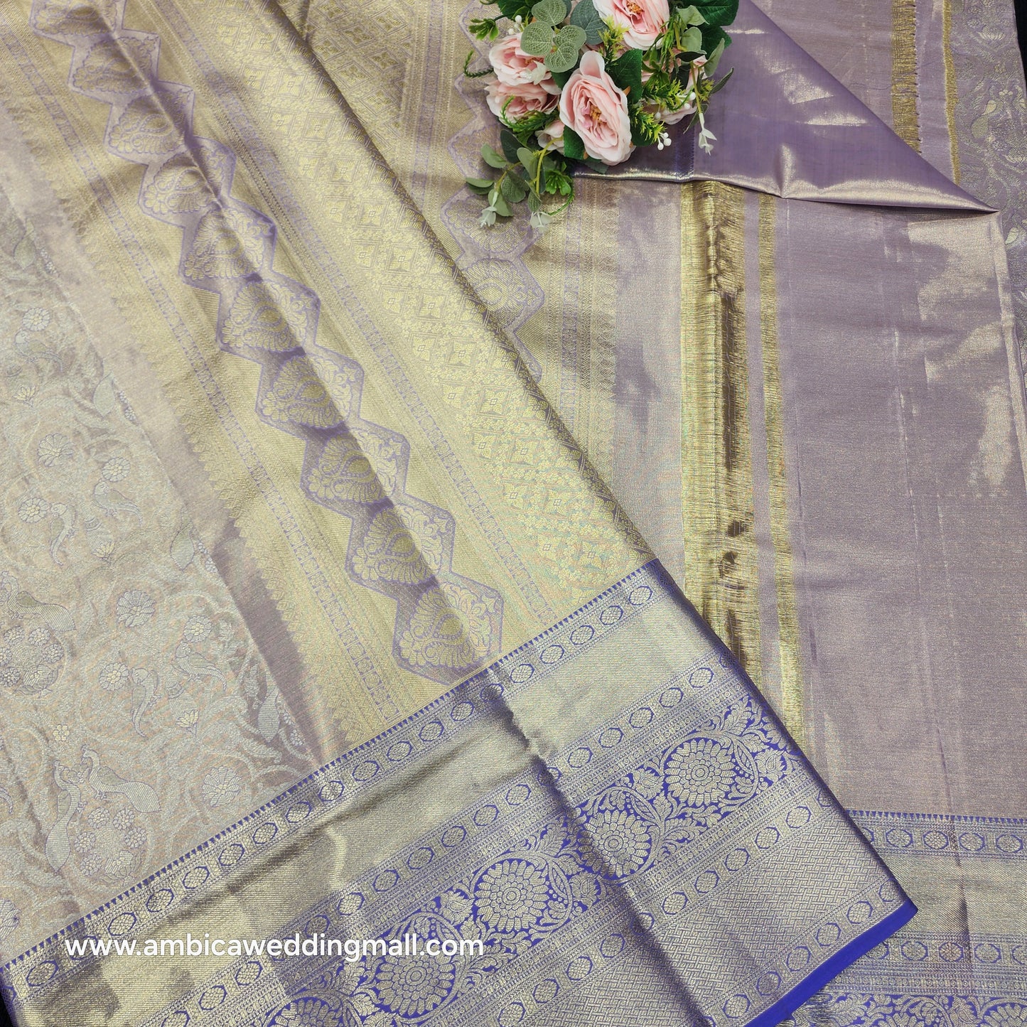 Pure Tissue Powerloom Bridal Kanchi Pattu Saree😍✨️