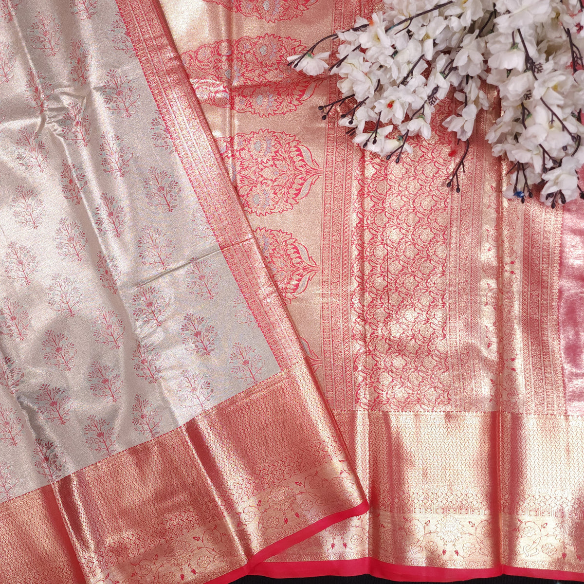2 Gram Gold Semi Kanchi Pattu Saree