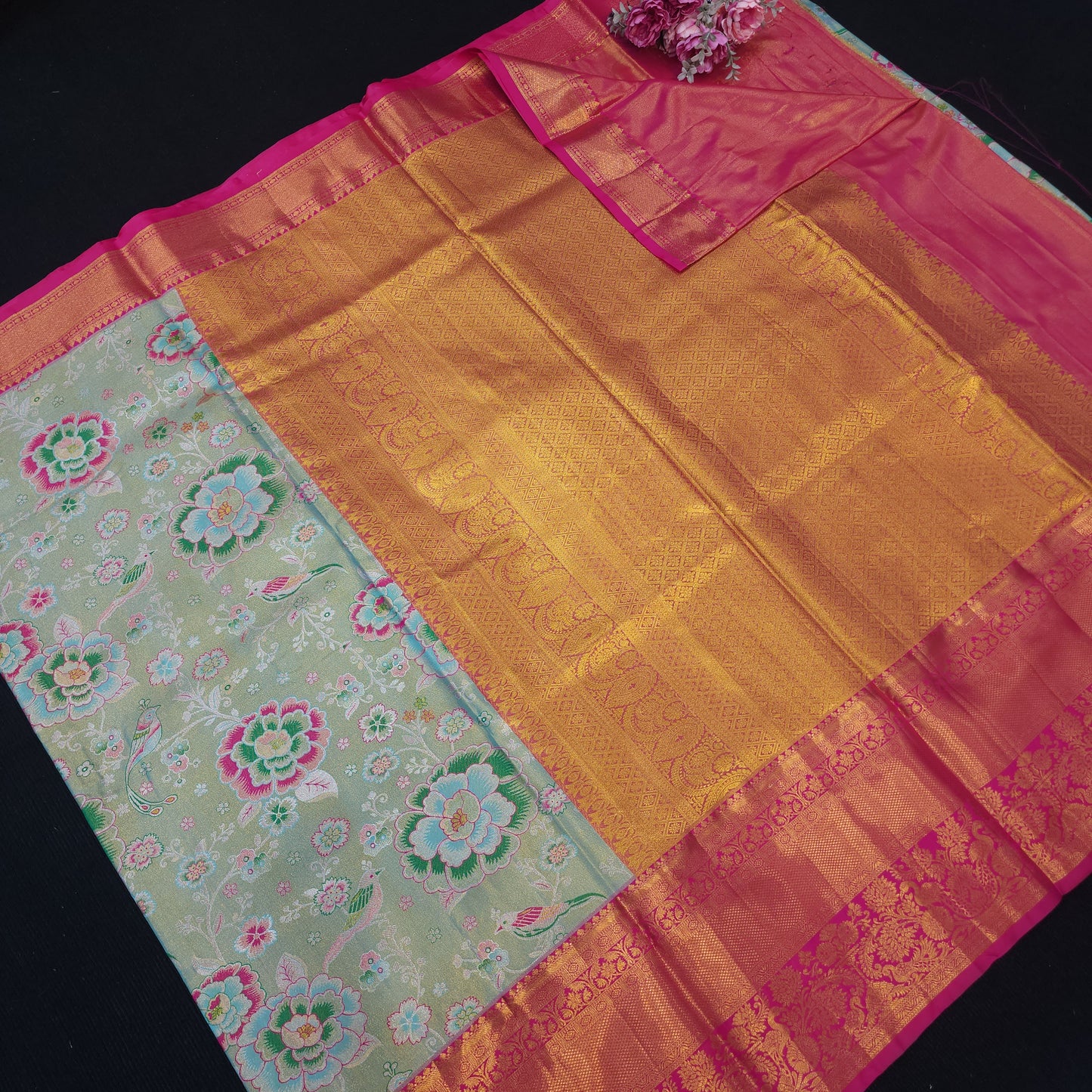 Semi Kanchi Pattu Sarees 😍✨️