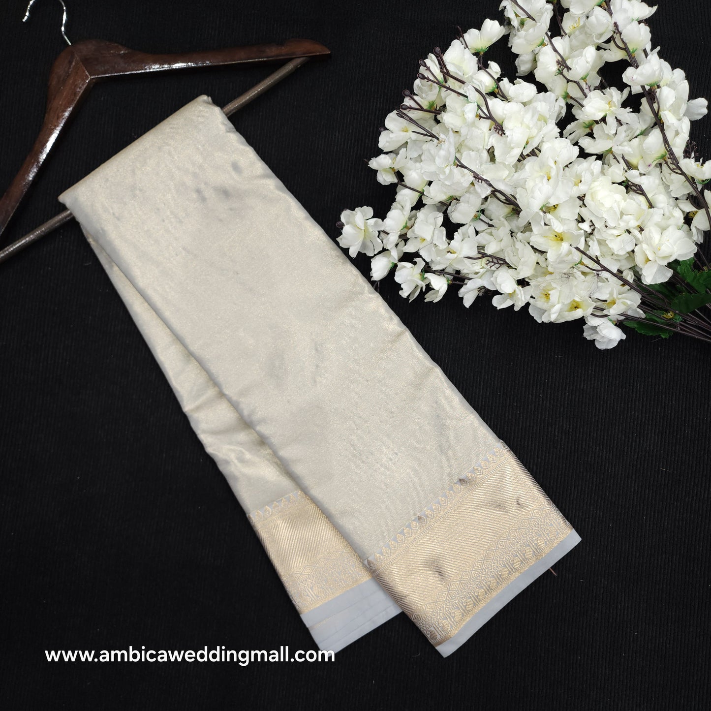 Banaras fancy plain tissue sarees