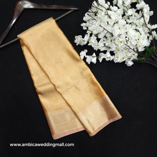 Banaras fancy plain tissue sarees