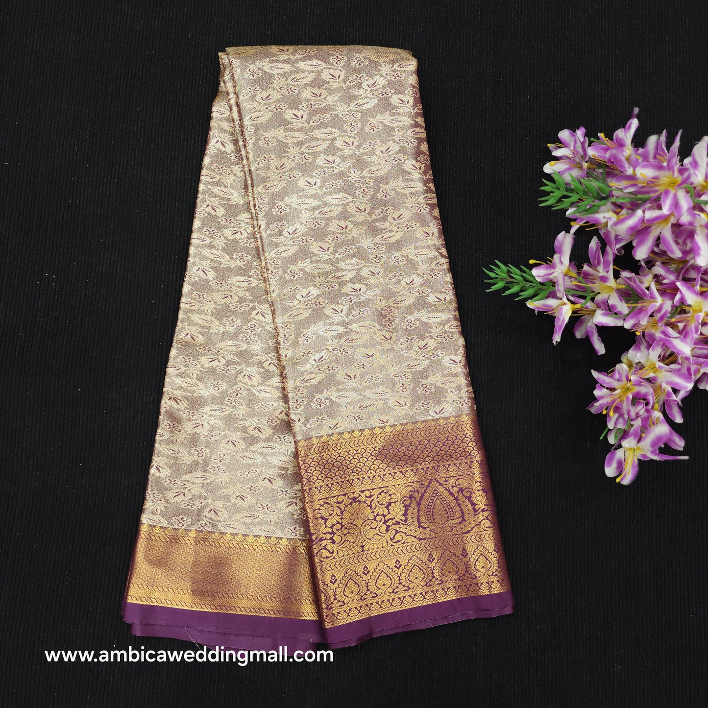 Self zari Brocade Sarees 😍🛍