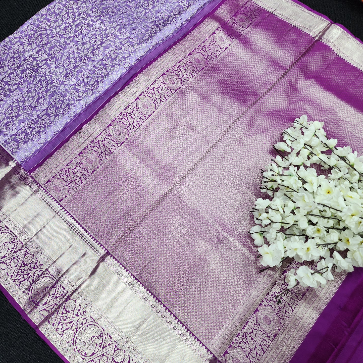 Pure Resham Bridal Kanchi Pattu Handloom Saree