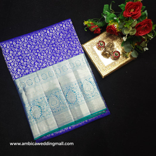 Pure Resham Bridal Kanchi Pattu Handloom Saree