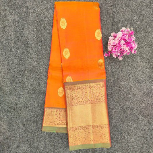 Kanchi Pattu Handloom Butta Sarees