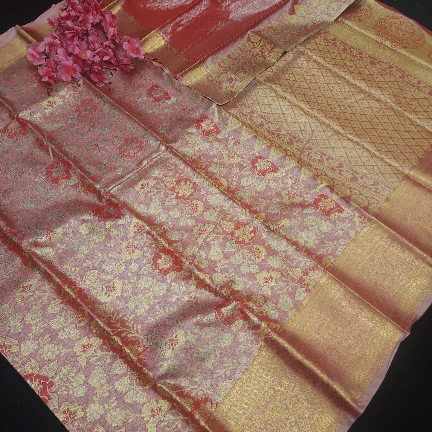 ✨️Semi Kanchi Pattu Pastel Sarees💫