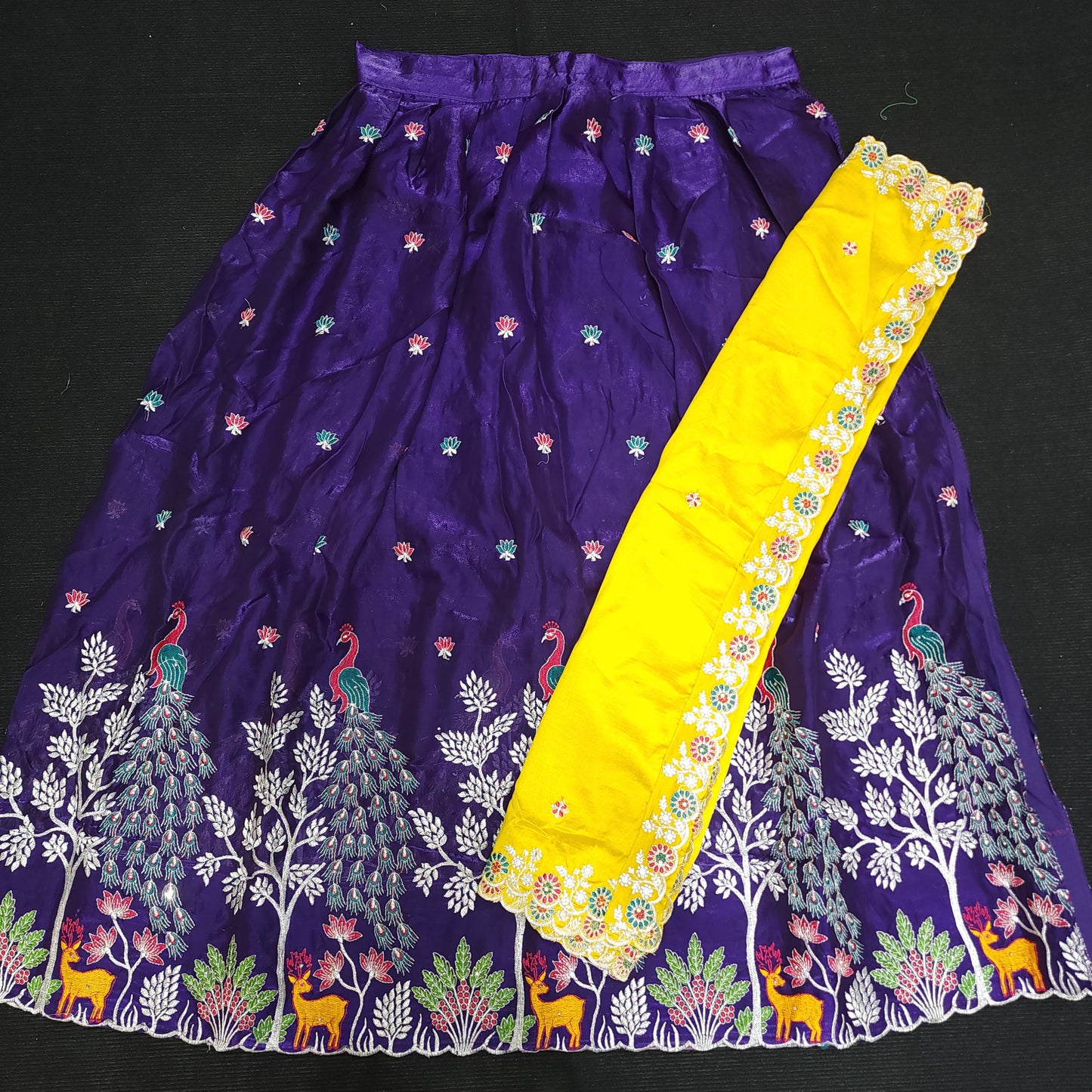 Banaras Fancy Half Saree
