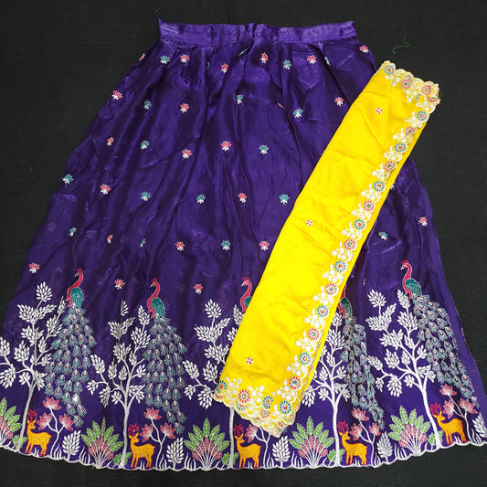 Banaras Fancy Half Saree