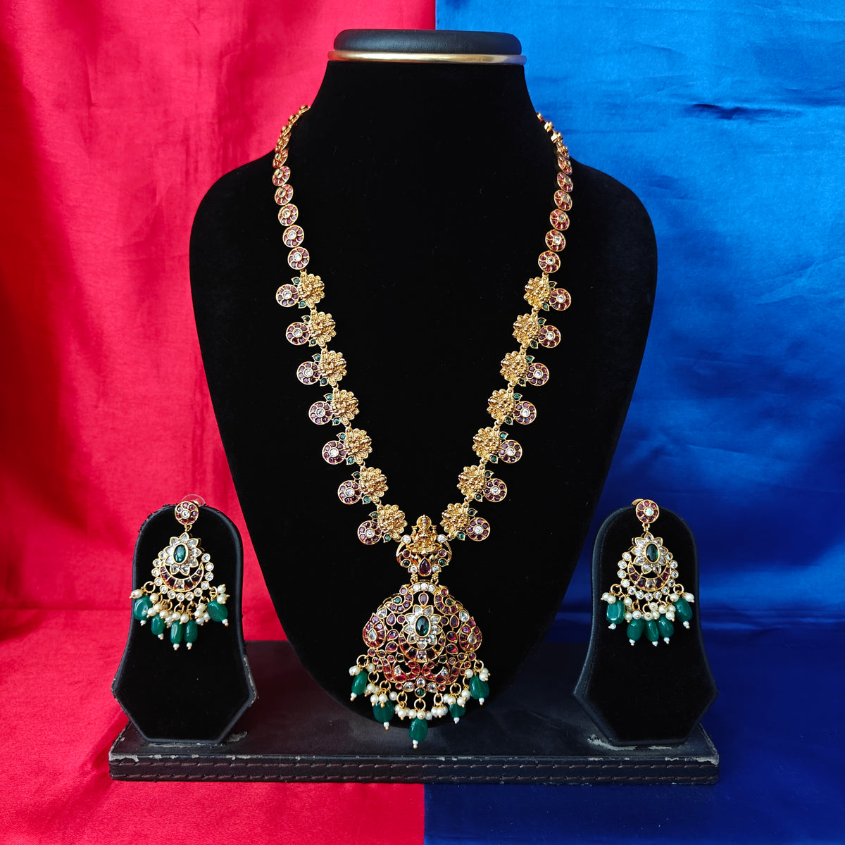Beautiful Jadau Kundan Long Necklace
