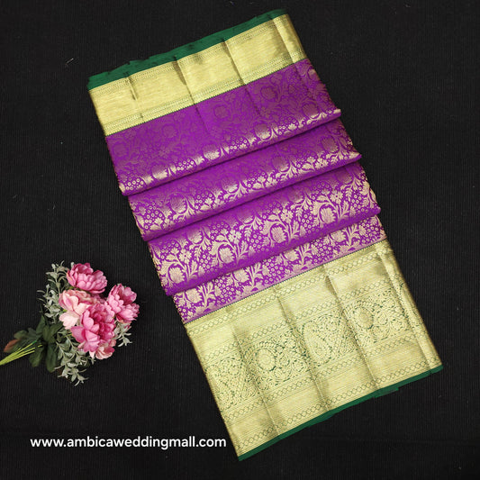 Handloom Pure Resham German Kanchi Pattu Saree