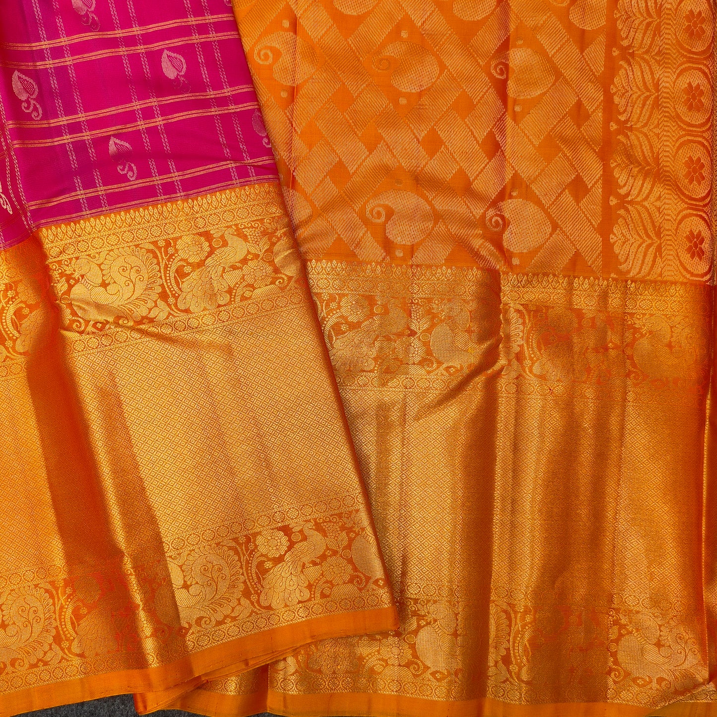 Kanchi Pattu Handloom Butta Sarees