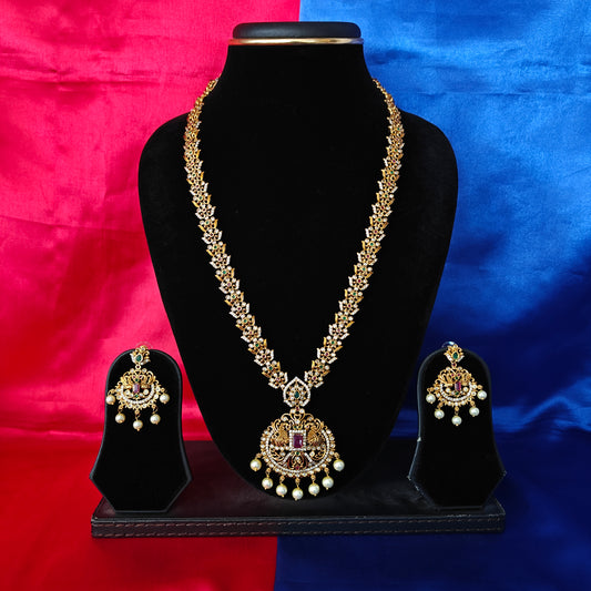 Beautiful Nakshi Long Necklace