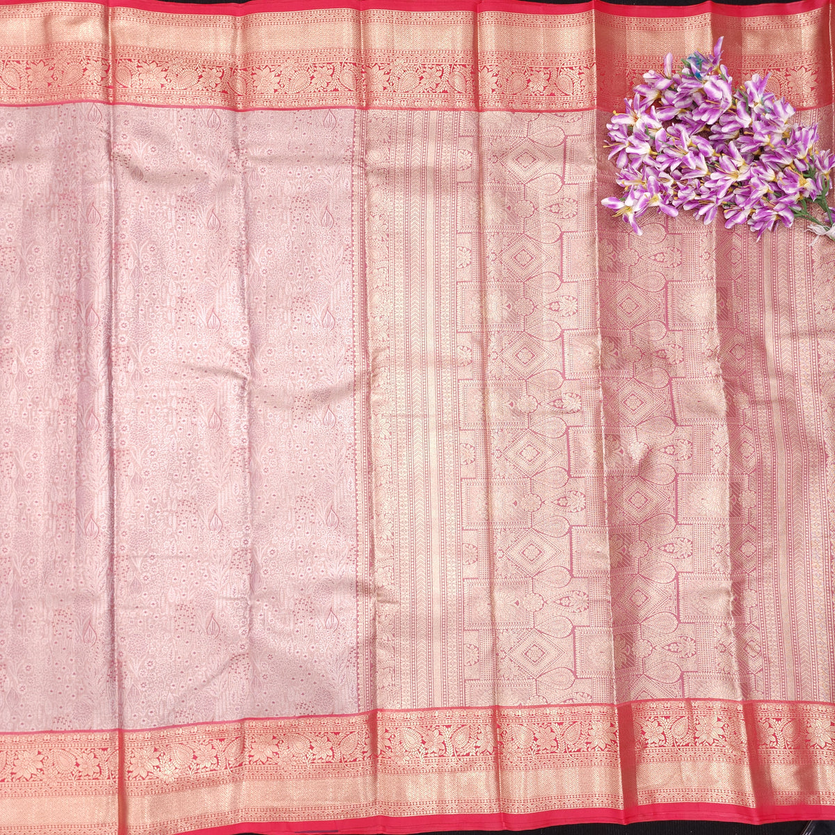 1 Gram Gold zari Tissue pattu saree✨️