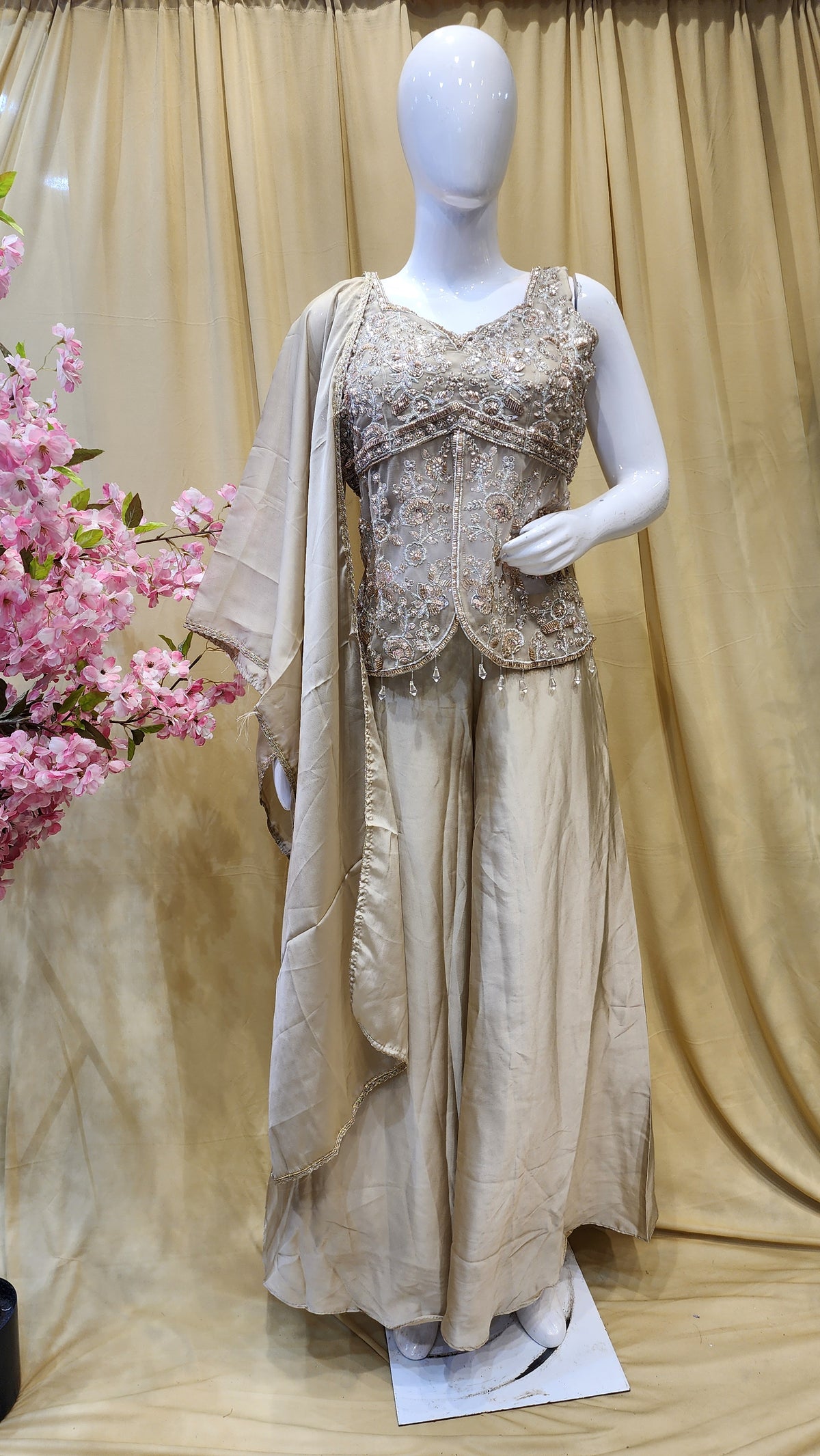 Fancy Sharara Dress [XL,L]