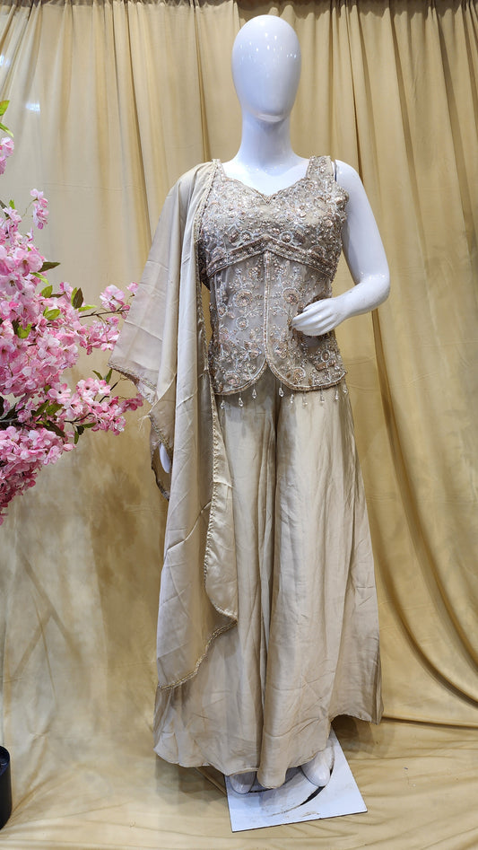 Fancy Sharara Dress [XL,L]