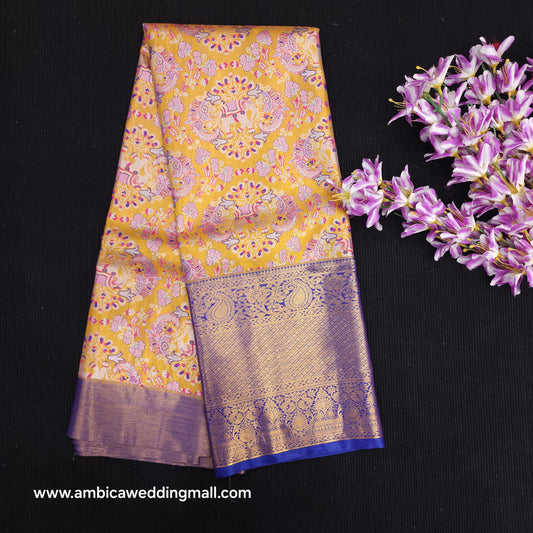 Kanchi Pattu Mix Lehengas [Free Size]