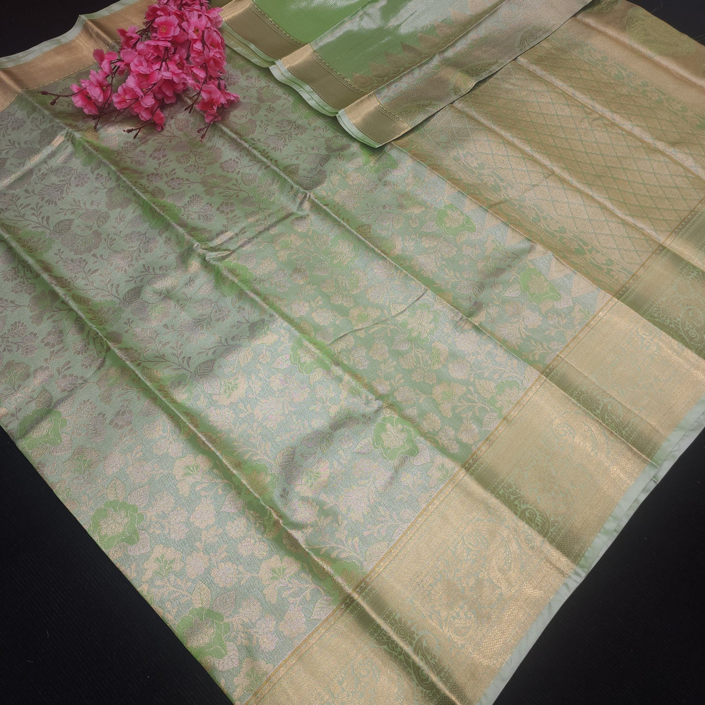 ✨️Semi Kanchi Pattu Pastel Sarees💫