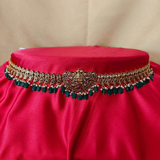 Beautiful Jadau Kundan Chain Type Vaddanam