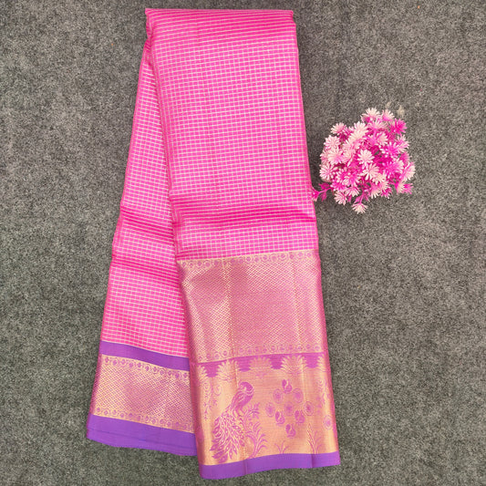 Kanchi Pattu Handloom Butta Sarees