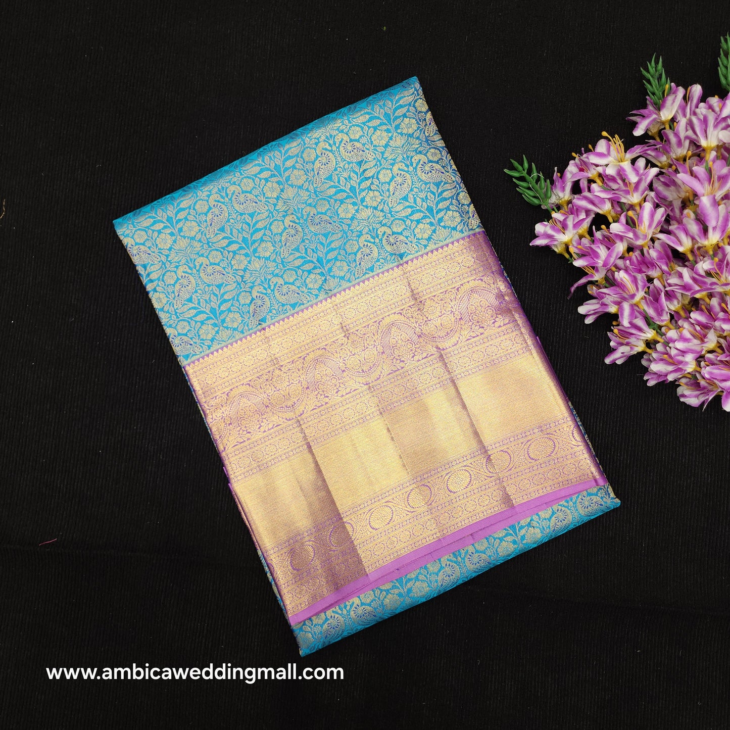 Bridal Resham Pure Handloom Kanchi Sarees