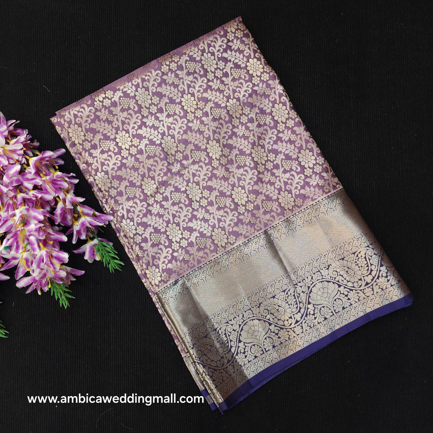 Semi Resham Kanchi Pattu Saree