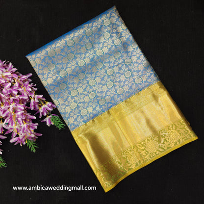 Semi Resham Kanchi Pattu Saree